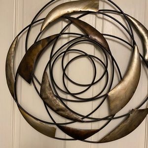 Metal wall hanging